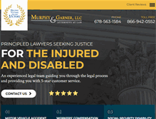 Tablet Screenshot of murphyandgarner.com